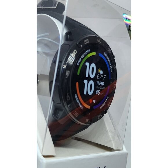 iTech Gladiator 2 Health & Fitness Smartwatch - Dark Black Band, Apple & Android main image 14